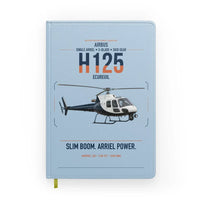 Thumbnail for Airbus H125 design on light blue notebook