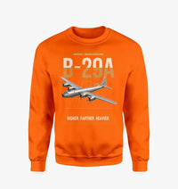 Thumbnail for B-29A Superfortress design on orange sweatshirt