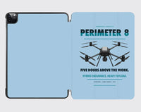 Thumbnail for Skyfront Perimeter 8 design on light blue ipad tablet case