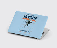Thumbnail for Saab JAS 39C Gripen design on light blue MacBook case