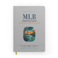 Thumbnail for Melbourne Orlando International Airport (MLB) design on light gray notebook