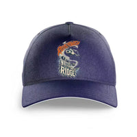 Thumbnail for Rotorwash Writes Across The Ridge design on dark blue printed hat