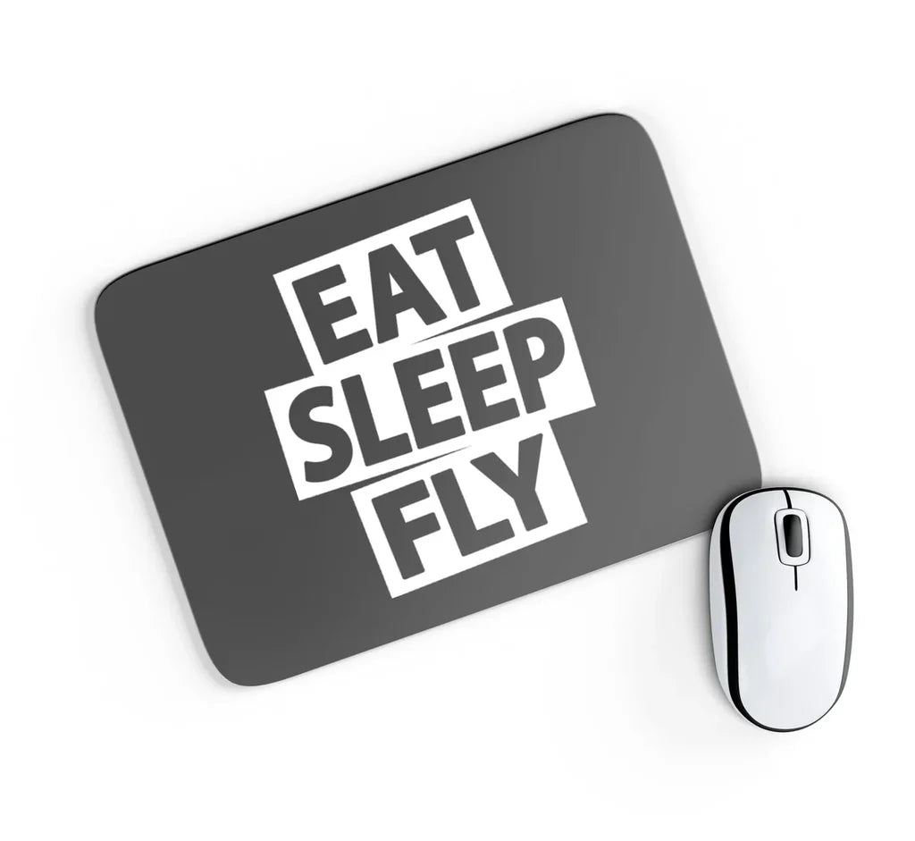Eat Sleep Fly Mouse Pad - view 5