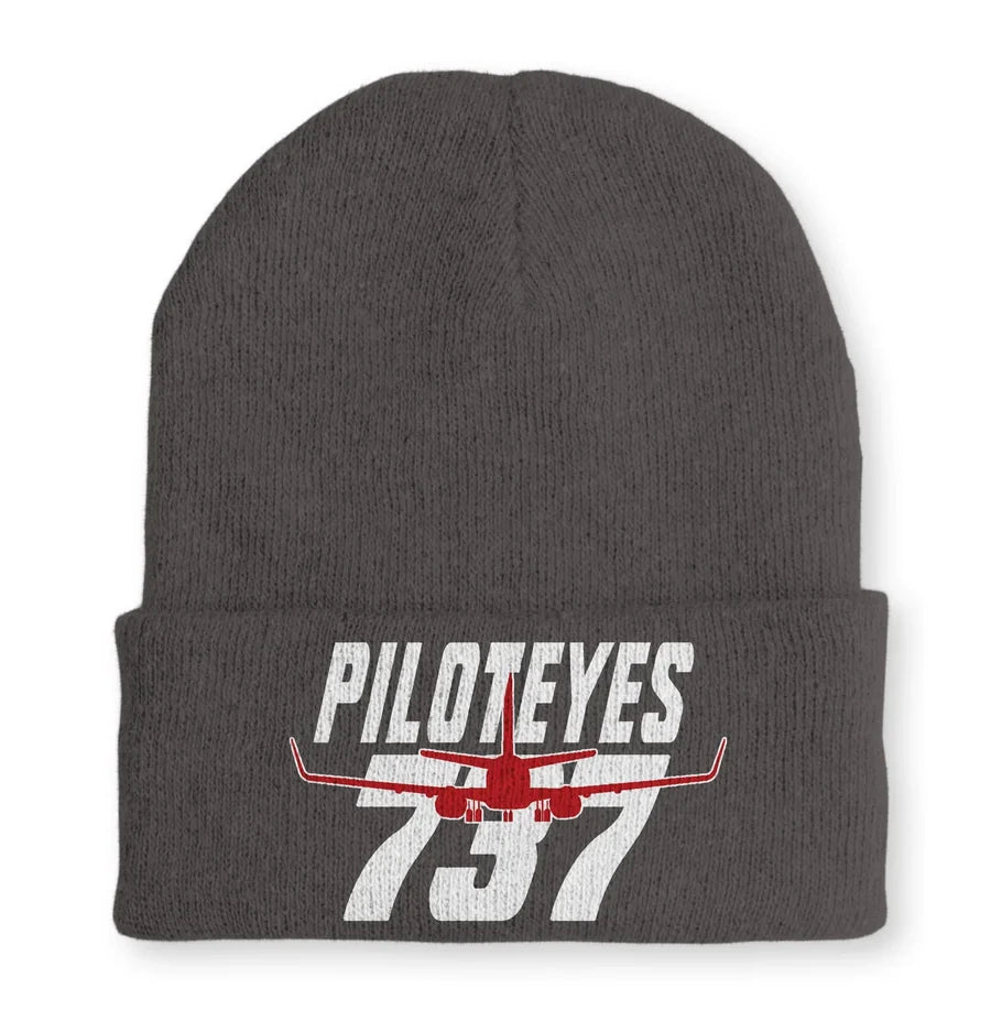 Amazing Piloteyes737 Embroidered Beanie - view 5