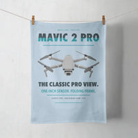 Thumbnail for DJI Mavic 2 Pro design on light blue towel