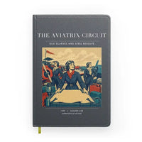 Thumbnail for VINTAGE G4164 - The Aviatrix Circuit - Designed Notebooks design on gray