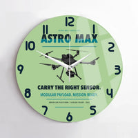 Thumbnail for Freefly Astro Max design on light green no frame wall clock