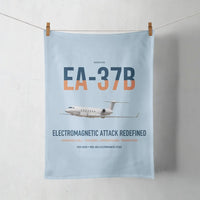 Thumbnail for EA-37B Compass Call design on light blue towel