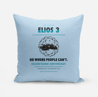 Thumbnail for Flyability Elios 3 design on light blue pillow