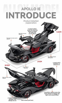 Thumbnail for 1:24 Apollo IE Alloy Super Model - view 6