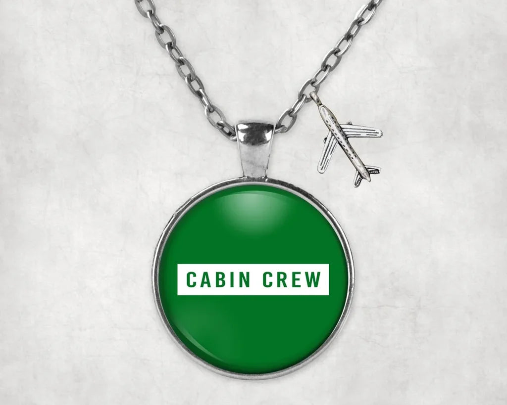 Cabin Crew Text Necklace - view 5