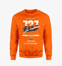 Thumbnail for Boeing 737-900ER design on orange sweatshirt