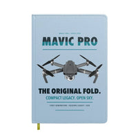 Thumbnail for DJI Mavic Pro design on light blue notebook