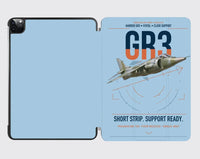 Thumbnail for Hawker Siddeley Harrier GR3 design on light blue ipad tablet case