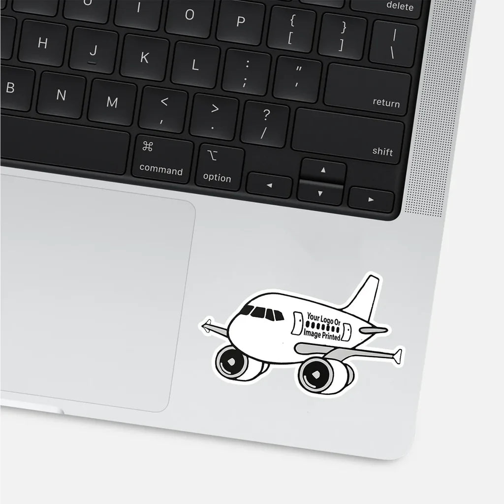 Custom Design Image Logo Airbus A320 Airplanes sticker