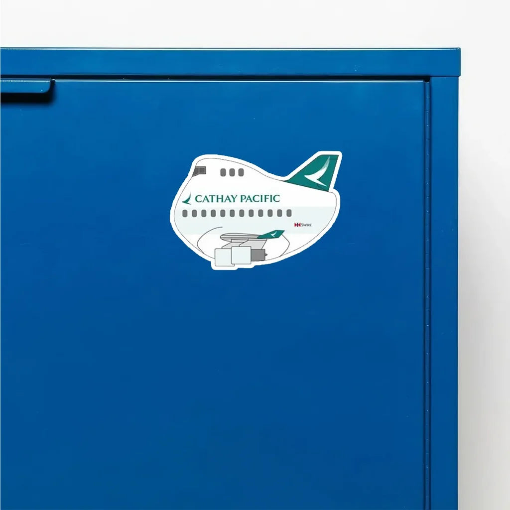 Cathay Pacific Boeing B747 Airplanes sticker