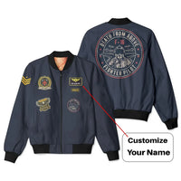 Thumbnail for Customisable Mixed Patches Project 3D Bomber Jacket - view 5