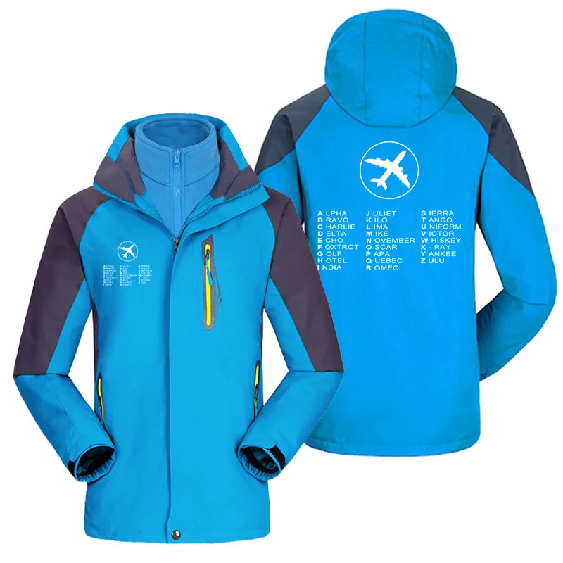 Aviation Alphabet Ski Jacket - view 5