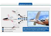 Thumbnail for F959s Three-Channel Push-Back High-Speed Glider Six-Axis Gyroscope Remote Control Aircraft Plane Rc Model Toy - view 23