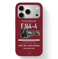 Thumbnail for FJ44-4 Case design on dark red iphone case