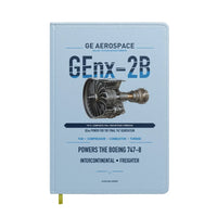 Thumbnail for GEnx-2B design on light blue notebook