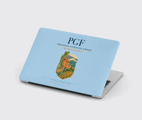 Thumbnail for Perpignan–Rivesaltes Airport (PGF) design on light blue MacBook case