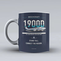 Thumbnail for 1900D Mug design on dark blue beechcraft