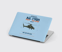 Thumbnail for AgustaWestland AH-129D Mangusta design on light blue MacBook case