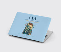 Thumbnail for Lhasa Gonggar International Airport (LXA) design on light blue MacBook case