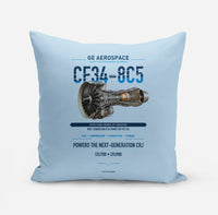 Thumbnail for CF34-8C5 design on light blue pillow