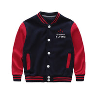 Thumbnail for I'd Rather Be Flying Baseball Jacket - view 6