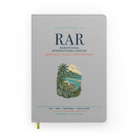 Thumbnail for Rarotonga International Airport (RAR) design on light gray notebook