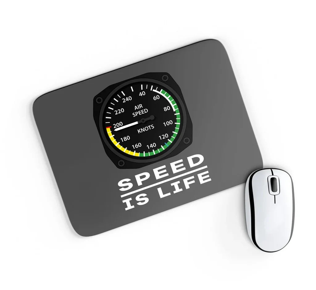 Speed Is Life Mouse Pad - view 5