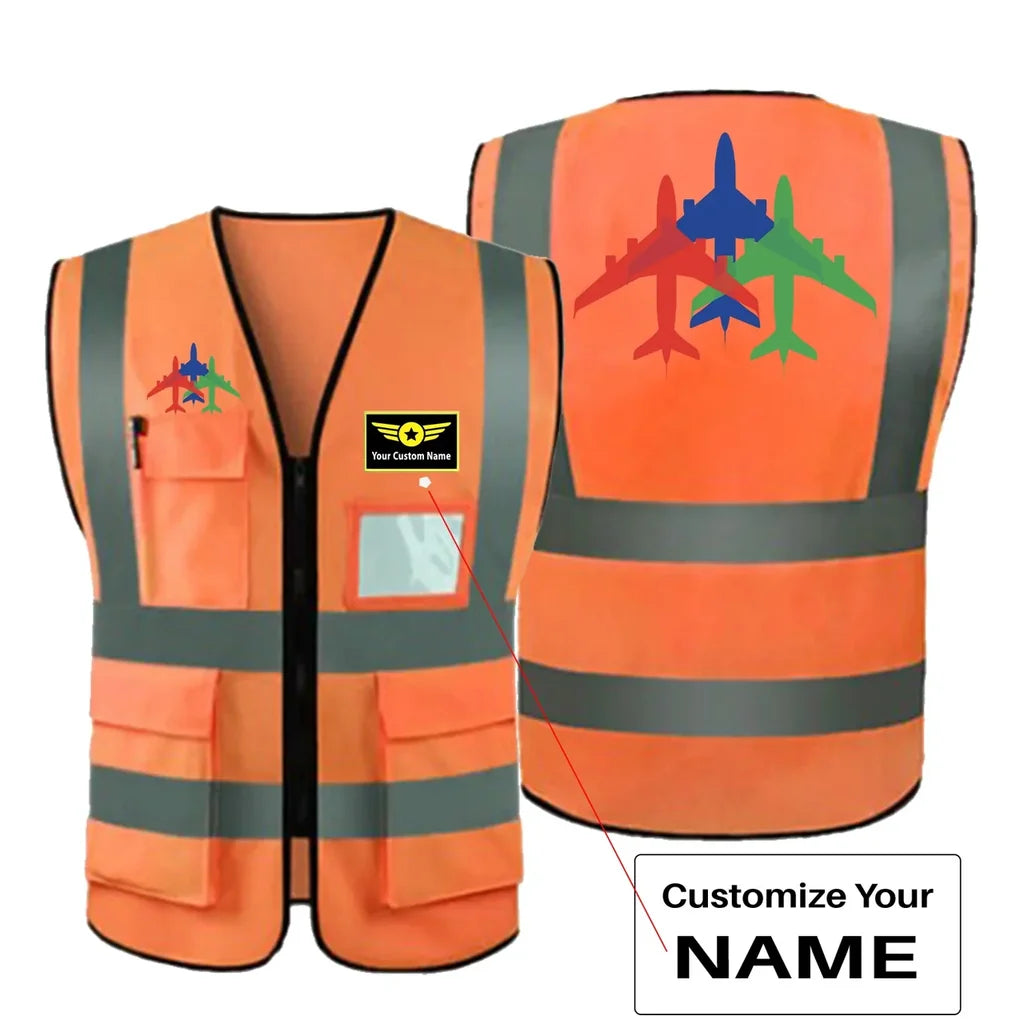 Colourful 3 Airplanes Vest - view 5