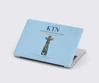 Thumbnail for Ketchikan International Airport (KTN) design on light blue MacBook case
