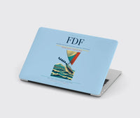 Thumbnail for Martinique Aimé Césaire International Airport (FDF) design on light blue MacBook case