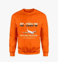 Thumbnail for RC-135V W Rivet Joint design on orange sweatshirt