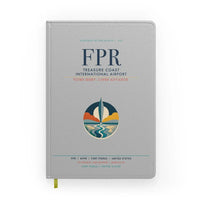 Thumbnail for Treasure Coast International Airport (FPR) design on light gray notebook