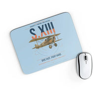 Thumbnail for SPAD S.XIII C.1 design on light blue rectangle mouse pad