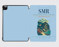 Thumbnail for Simón Bolívar International Airport (SMR) design on light blue ipad tablet case