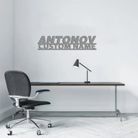 Thumbnail for Customisable Antonov & Text Metal Sign - view 5