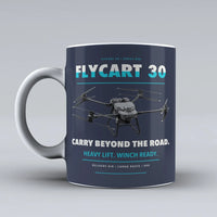 Thumbnail for FlyCart 30 Mug design on dark blue dji