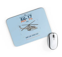 Thumbnail for Bell AH-1Z Viper design on light blue rectangle mouse pad
