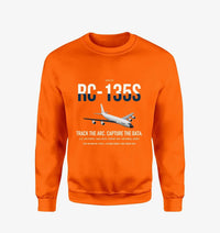 Thumbnail for RC-135S Cobra Ball design on orange sweatshirt