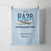 Thumbnail for Piper PA-28-181 Archer LX design on light blue towel