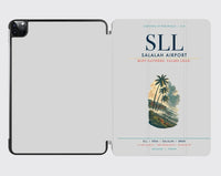 Thumbnail for Salalah Airport (SLL) design on light gray ipad tablet case
