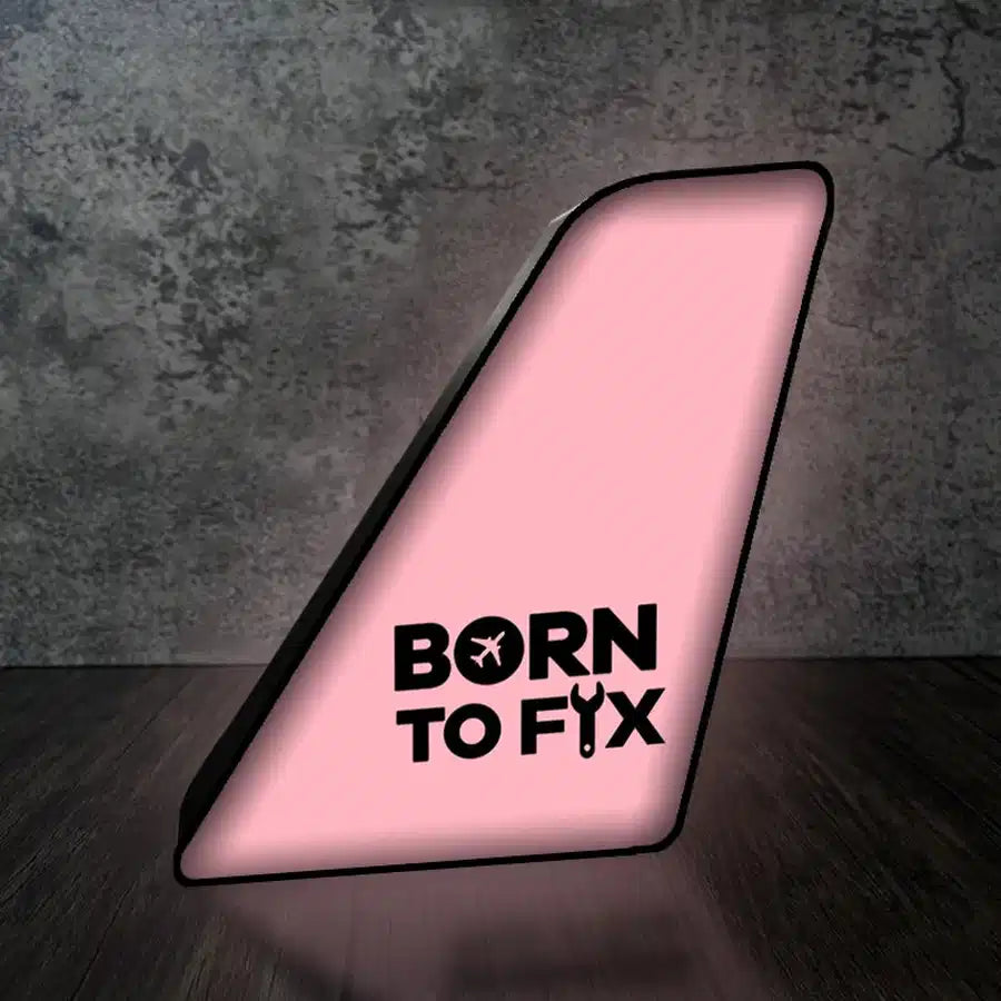 Born To Fix Airplanes 3D Lamp - view 5