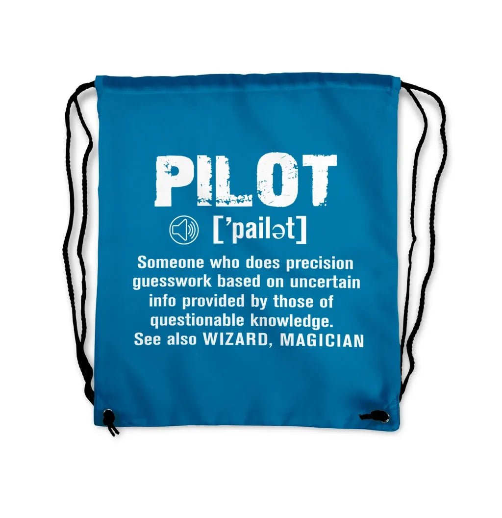 Pilot [Noun] Drawstring Bag - view 5