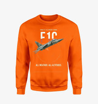 Thumbnail for Dassault Mirage F1C design on orange sweatshirt