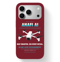 Thumbnail for Parrot ANAFI Ai Case design on dark red iphone case